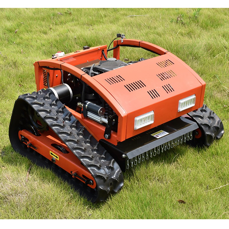 小型履帶遙控割草機 自走式果園割草機 農用除草機器
